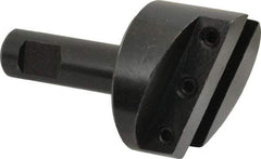 Interstate - 1-1/2" Head, 1/2" Shank Diam, 1 Bit Per Cutter, 5/16" Tool Bit, Fly Cutter - Straight Shank - Exact Industrial Supply