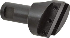 Interstate - 1-1/2" Head, 3/4" Shank Diam, 1 Bit Per Cutter, 5/16" Tool Bit, Fly Cutter - Straight Shank - Exact Industrial Supply