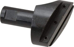 Interstate - 2" Head, 3/4" Shank Diam, 1 Bit Per Cutter, 5/16" Tool Bit, Fly Cutter - Straight Shank - Exact Industrial Supply