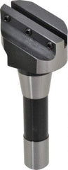 Interstate - 2-1/2" Head, 1 Bit Per Cutter, 5/16" Tool Bit, Fly Cutter - R8 Shank - Exact Industrial Supply