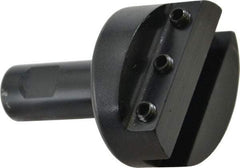 Made in USA - 2" Head, 3/4" Shank Diam, 1 Bit Per Cutter, 3/8" Tool Bit, Fly Cutter - Straight Shank - Exact Industrial Supply