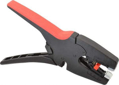 Knipex - 7 to 32 AWG Capacity Self-Adapting Insulation Stripper - 8" OAL, Comfort Grip Handle - Exact Industrial Supply