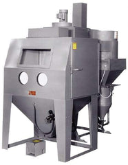 Trinco - 53" Wide x 78" High x 37" Deep Pressure Sandblasting Unit - Working Dimensions 48" Wide x 36" High x 36" Deep - Exact Industrial Supply