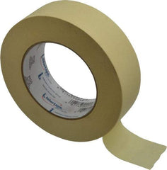 Intertape - 36mm Wide x 60 Yd Long Tan Paper Masking Tape - Series PG5, 6.3 mil Thick, 25 In/Lb Tensile Strength - Exact Industrial Supply