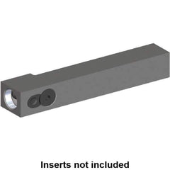 Kennametal - Neutral Cut, KM16 Modular Connection, Square Shank Lathe Modular Clamping Unit - 16mm Square Shank Length, 16mm Square Shank Width, 100mm OAL, Series NCM Square Shank - Exact Industrial Supply