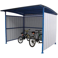 Vestil - Sheds Type: Horizontal Storage Shed Width (Feet): 10 - Exact Industrial Supply