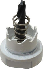 Lenox - 1" Diam, 1/2" Cutting Depth, Hole Saw - Carbide-Tipped Saw, Toothed Edge - Exact Industrial Supply