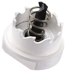 Lenox - 1-1/8" Diam, 1/2" Cutting Depth, Hole Saw - Carbide-Tipped Saw, Toothed Edge - Exact Industrial Supply