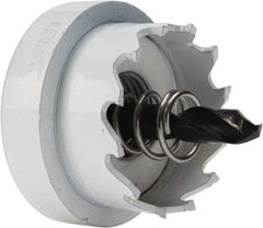 Lenox - 1-3/8" Diam, 1/2" Cutting Depth, Hole Saw - Carbide-Tipped Saw, Toothed Edge - Exact Industrial Supply
