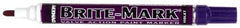 Dykem - Violet Oil-Based Paint Marker - Medium Tip, Oil Based - Exact Industrial Supply