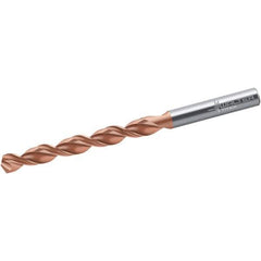 Walter-Titex - 15.3mm 130° Cobalt Jobber Drill - AlCrN Finish, Right Hand Cut, Parabolic Flute, Straight Shank, 178mm OAL, UFL Point - Exact Industrial Supply