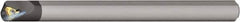 Vargus - Internal Thread, Right Hand Cut, 3/8" Shank Width x 0.35" Shank Height Indexable Threading Toolholder - 6" OAL, 2IR Insert Compatibility, CNVRC Toolholder, Series Carbide Shank - Exact Industrial Supply