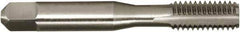 Vermont Tap & Die - 1-14 UNS 2/3B 4 Flute Bright Finish High Speed Steel Straight Flute Standard Hand Tap - Bottoming, Right Hand Thread, 5-1/8" OAL, 2-1/2" Thread Length, H4 Limit, Oversize - Exact Industrial Supply