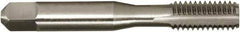 Vermont Tap & Die - 1-1/2 - 6 UNC 3/3B 4 Flute Bright Finish High Speed Steel Straight Flute Standard Hand Tap - Bottoming, Right Hand Thread, 6-3/8" OAL, 3" Thread Length, H4 Limit, Oversize - Exact Industrial Supply