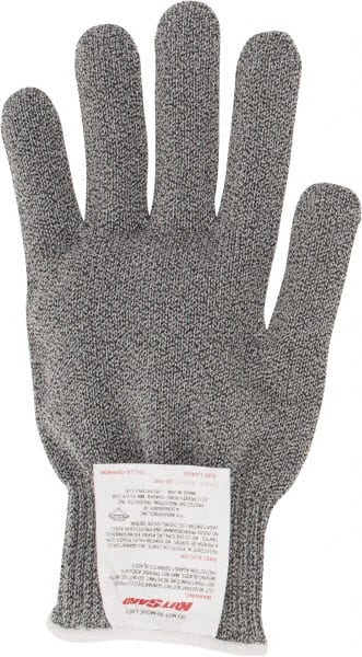 Cut & Puncture-Resistant Gloves: Size XS, ANSI Cut A7, ANSI Puncture 0, Dyneema Gray, 10″ OAL