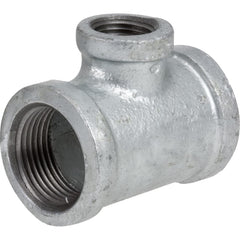 Galvanized Pipe Fittings; Material: Galvanized Malleable Iron; Fitting Shape: Tee; Thread Standard: NPT; End Connection: Threaded; Class: 150; Lead Free: Yes; Standards:  ™ASME ™B16.3;  ™ASME ™B1.20.1; ASTM ™A153;  ™UL ™Listed