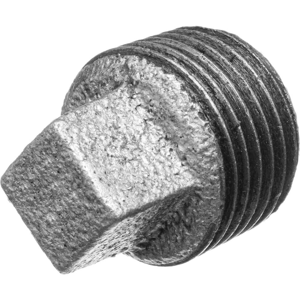 Galvanized Pipe Fittings; Material: Galvanized Malleable Iron; Thread Standard: NPT; End Connection: Threaded; Class: 150; Lead Free: Yes; Standards:  ™ASME ™B1.20.1;  ™UL Listed;  ™ASME ™B16.14;  ™ASTM ™A126