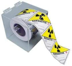 NMC - Packing Slip Pouch & Shipping Label Dispensers Mount Type: Radioactive Language: English - Exact Industrial Supply