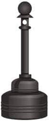 NMC - 5 Qt Polyethylene Cigarette & Cigar Receptacle - 15-1/4" Wide x 37-3/4" High - Exact Industrial Supply