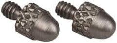 Value Collection - Caliper Gage Ball Points - Use With Stainless Steel Indicator Caliper Gages - Exact Industrial Supply