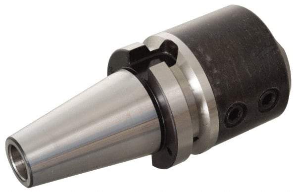 Kennametal - BT40 Taper, 32mm Inside Hole Diam, 70mm Projection, Whistle Notch Adapter - Through Coolant - Exact Industrial Supply
