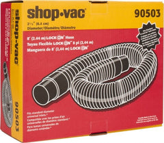 Shop-Vac - 8' Hose Length, 2-1/2" Hose - Exact Industrial Supply