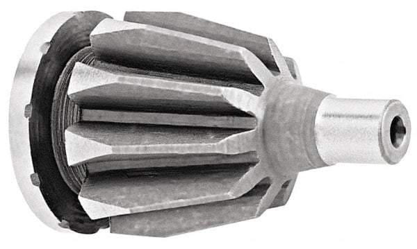 Bison - Cast Iron Lathe Chuck Pinion - 25" Chuck Diam Compatible, 2" OD - Exact Industrial Supply