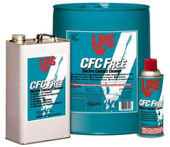 LPS - 55 Gallon Drum Contact Cleaner - 0°F Flash Point, Flammable, Food Grade, Plastic Safe - Exact Industrial Supply