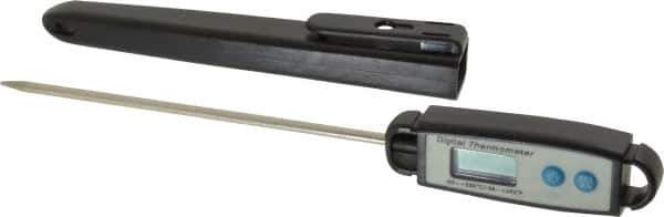 General - -58 to 302°F Waterproof Keypad Digital Thermometer - LCD Display, Thermistor Sensor - Exact Industrial Supply