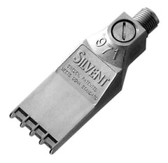 Silvent - Blow Gun Heavy-Duty Flat Nozzle - 1/8 NPT, 2.76" Hose Length - Exact Industrial Supply