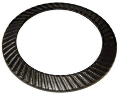 Gardner Spring - 0.539" ID, Stainless Steel, Belleville Disc Spring - 3/4" OD, 0.071" High, 0.043" Thick - Exact Industrial Supply