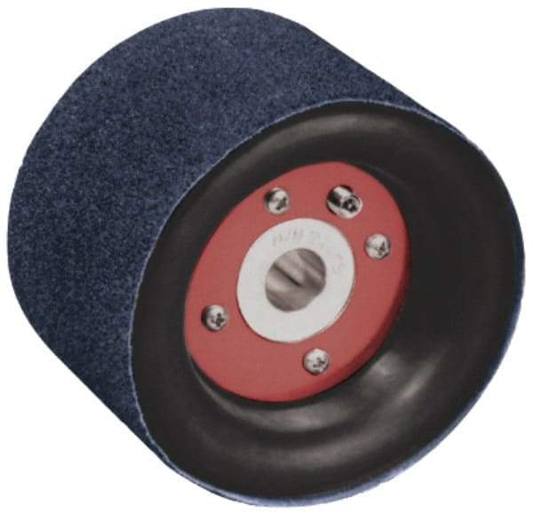 Dynabrade - 2-3/4" Wide Power Sander Pneumatic Wheel - 5" Diam - Exact Industrial Supply