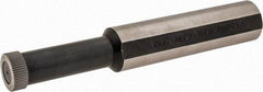 Knurlcraft - 2 Inch Deep, 1 Inch Shank Diameter, Internal Hand Knurler - 6 Inch Long, 20mm Knurl Diameter, 8mm Face Width, 10/12mm Hole Diameter, 1 Knurl Required - Exact Industrial Supply