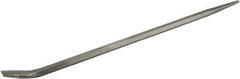 Made in USA - 36" OAL Pinch Bar - 7/8" Wide - Exact Industrial Supply