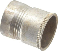 Made in USA - M8x1.25 Metric Coarse, Cadmium-Plated, Aluminum Knurled Rivet Nut Inserts - 0.76mm to 2.29mm Grip, 12.7mm Drill Size, 13.41mm Body Diam - Exact Industrial Supply