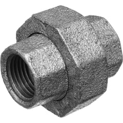 Galvanized Pipe Fittings; Material: Galvanized Malleable Iron; Fitting Shape: Straight; Thread Standard: NPT; End Connection: Threaded; Class: 150; Lead Free: Yes; Standards: ASTM A197; UL Listed; ASME B16.39; ASME B1.20.1