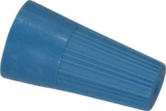 Thomas & Betts - 3, 20 to 3, 16 AWG, 300 Volt, Corrosion Resistant, Standard Twist on Wire Connector - Blue - Exact Industrial Supply