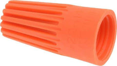 Thomas & Betts - 2, 18 to 3, 14 AWG, 600 Volt, Corrosion Resistant, Standard Twist on Wire Connector - Orange - Exact Industrial Supply