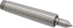 Royal Products - MT2 Taper Shank, 0.7" Head Diam 690 Lb Capacity Live Center - 5,000 Max RPM, 1/8" Head Length, 0.39" Point Diam, 7/8" Point Len, 540 Lb Max Workpc, 3-15/16" OAL, Standard Point - Exact Industrial Supply