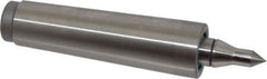 Royal Products - MT4 Taper Shank, 1.231" Head Diam 1,015 Lb Capacity Live Center - 4,500 Max RPM, 5/8" Point Diam, 1-3/8" Point Len, 580 Lb Max Workpc, 5-15/16" OAL, 3/8" Tip Diam, Long Point - Exact Industrial Supply