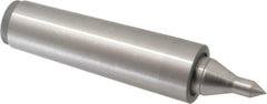 Royal Products - MT5 Taper Shank, 1-3/4" Head Diam 1,835 Lb Capacity Live Center - 4,500 Max RPM, 1.0938" Point Diam, 2" Point Len, 1,050 Lb Max Workpc, 8-1/16" OAL, 1/2" Tip Diam, Long Point - Exact Industrial Supply