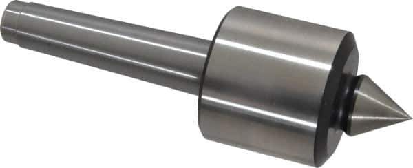 Royal Products - MT2 Taper Shank, 1.68" Head Diam 4,120 Lb Capacity Live Center - 5,000 Max RPM, 1.56" Head Length, 3/4" Point Diam, 7/8" Point Len, 390 Lb Max Workpc, 5-1/4" OAL, Standard Point - Exact Industrial Supply