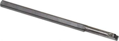 Carmex - Internal Thread, Right Hand Cut, 1/4" Shank Width x 1/4" Shank Height Indexable Threading Toolholder - 100mm OAL, 06IR Insert Compatibility, SI Toolholder - Exact Industrial Supply