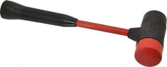 Proto - 1-7/16 Lb Head 2" Face Steel Soft Face Hammer with Tips Hammer - 13-3/4" OAL, Fiberglass Handle - Exact Industrial Supply