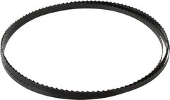 Starrett - 4 TPI, 11' 9" Long x 3/8" Wide x 0.025" Thick, Welded Band Saw Blade - Carbon Steel, Toothed Edge, Raker Tooth Set, Flexible Back, Contour Cutting - Exact Industrial Supply