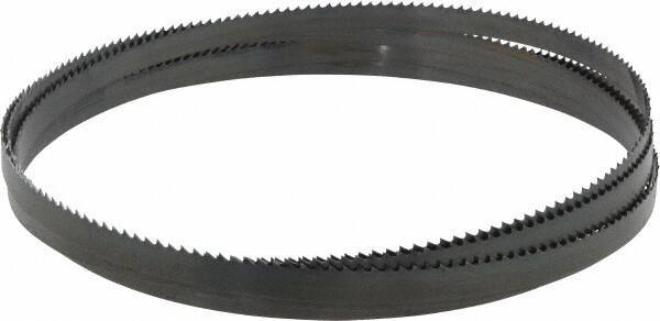 Starrett - 6 TPI, 11' 8" Long x 1/2" Wide x 0.025" Thick, Welded Band Saw Blade - Carbon Steel, Toothed Edge, Raker Tooth Set, Flexible Back, Contour Cutting - Exact Industrial Supply