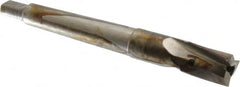 Value Collection - 9/16" Diam, 3 Flutes, Morse Taper Shank, Interchangeable Pilot Counterbore - Exact Industrial Supply