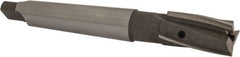 Value Collection - 25/32" Diam, 3 Flutes, Morse Taper Shank, Interchangeable Pilot Counterbore - Exact Industrial Supply