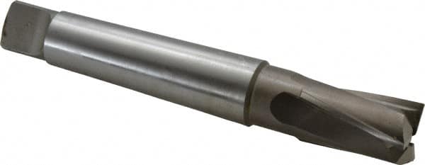 Value Collection - 15/16" Diam, 3 Flutes, Morse Taper Shank, Interchangeable Pilot Counterbore - Exact Industrial Supply
