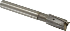 Value Collection - 27/32" Diam, 3/4" Shank, Diam, 3 Flutes, Straight Shank, Interchangeable Pilot Counterbore - Exact Industrial Supply